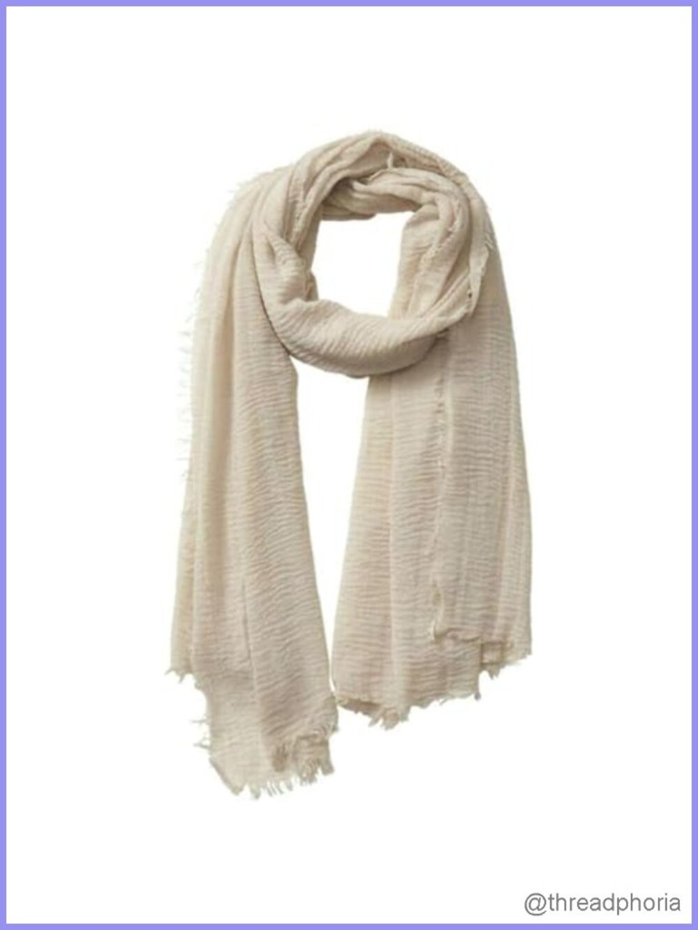 Women's 100% Cotton Blend Fashion Scarf